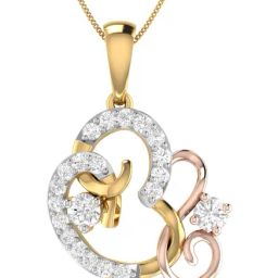 PC Jeweller Bhargav 22 kt Gold Pendant without Chain-picture-13