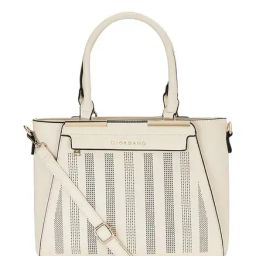 Giordano Beige Cut Work Handbag-image-100