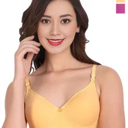 Liigne Women Pack Of 2 Full Coverage Bra-10