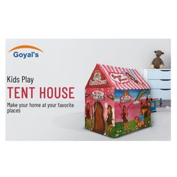 Goyal's Little Princess Kids Play Tent House with LED Light - Pink-4