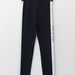 LC Waikiki We Are In This Together Side Printed Leggings - Black-image-44