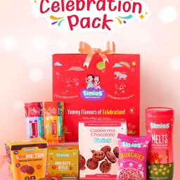 Timios Chocolate Cookie Mix, Nutty Bar, Berry Bar, Apple & Cinnamon Melts, Cookie Tub,  Mini Oaty Bites, Crunchies - 660 g-1