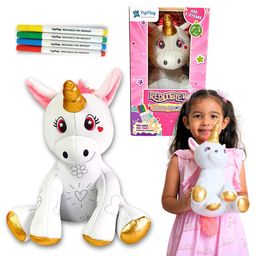 PepPlay Redoobles Doodle Unicorn Multicolour - Height 29 cm-image-15