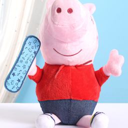 Peppa Pig George Fancy Plush Soft Toy Multicolor - Height 30 cm image 2