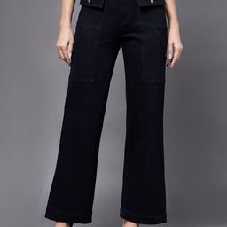 Miss Chase Women Flared High-Rise Stretchable Jeans-picture-48