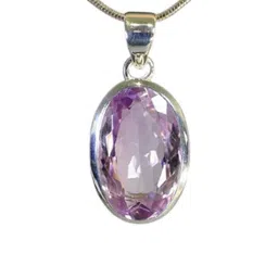 GenZcomplex Silver-Plated Oval Pendants-image-29
