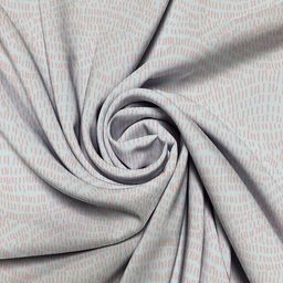 HOUZZCODE Grey & Pink Set of 4 Curtains image 3