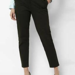 Solly by Allen Solly Green Regular Fit Trousers-picture-36