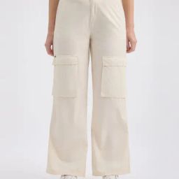 Pepe Jeans Ecru Cargo Pants-image-82
