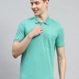 Monte Carlo Turquoise Regular Fit Polo T-Shirt-picture-18