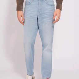 Selected Homme Blue Cotton Regular Fit Jeans-image-68