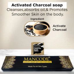 Mancode Deep Cleansing Charcoal Soap Gift Set - 5 Pieces image 4