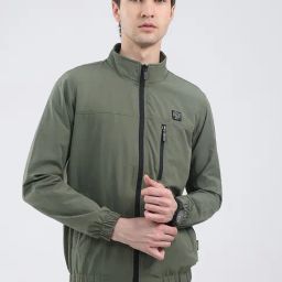 Rock.it Green Blend Poly Solid Jacket-picture-36