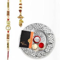 DeoDap Rakhi Comes With Roli Chawal, Coin & Greeting Card-75