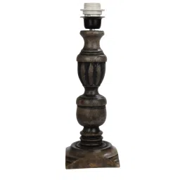 Homesake White & Brown Wood Signature Rustic Table Lamp - Set of 2 image 5