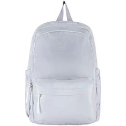 Lino Perros Grey Synthetic Large Backpack-image-23
