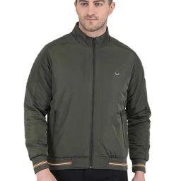 Monte Carlo Olive Regular Fit Jacket-image-69
