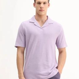 Rare Rabbit Purple Cotton Solid Regular Fit T-Shirt-picture-33