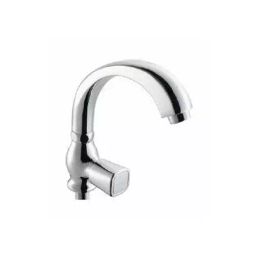 Hindware Dove Swan Neck Tap Brass Chrome Finish Silver, F740034-image-78