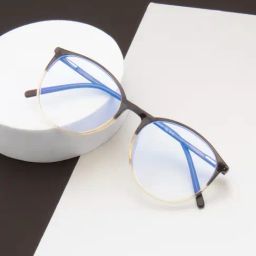 Ted Smith Grey Round Unisex Eye Frames-image-25
