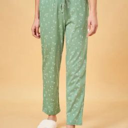 Dreamz by Pantaloons Green Cotton Printed Pyjamas-image-100