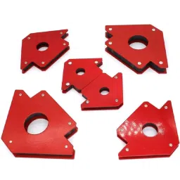 A.D INTERNATIONAL Multi Angle Magnetic Welding Holder Clamps Set with 2 x 3 inch Arrow Type, 2 x Triangle Type, and 2 x Mini Type, 100-CS-115 (Set of 6)-9