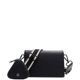 Call It Spring Black Solid Small Sling Handbag-image-87