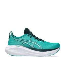 Asics Men's GEL-NIMBUS 27 Wave Teal & Saxon Green Running Shoes-12