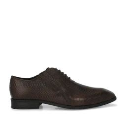 Carlo Romano Men's Brown Oxford Shoes-image-39