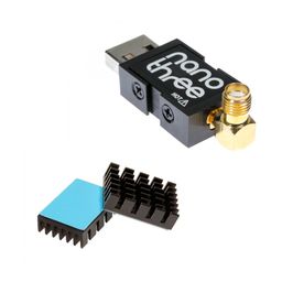 Nooelec NESDR Nano 3: Tiny RTL-SDR USB Set w/ 0.5PPM TCXO, SMA Input, Aluminum Enclosure and Custom Heatsink image 1