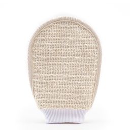 MCaffeine Sustainable Exfoliating Bath Glove to Prevent Ingrown Hair & Strawberry Skin-3