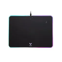 Rapoo V10RGB Polycarbonate 352x255x6 mm Black Wireless Charging RGB Mouse Pad-16