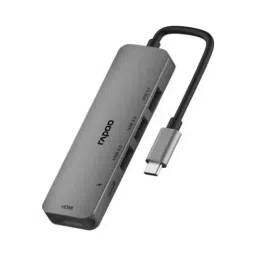 Rapoo XD100C 5 Gbps Type C 5 in 1 Usb Hub Multifunction Adapter-26