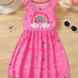 Billion Print Fit & Flare Dress-19