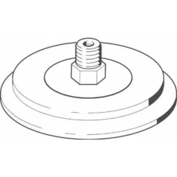 FESTO VAS Suction Cup 700N Holding Force, 125 mm Pad Diameter, VAS-125-3/8-SI-B-picture-21