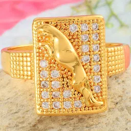 Missmister Unisex Gold Ring-image-96