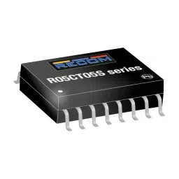 RECOM POWER DC-DC Converter 3.35 V DC 4.5-5.5 V DC Input 500m W Surface Mount, R05CT05S-CT-image-57