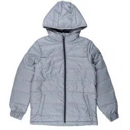 ADIDAS Boys YB Essential Padded Hooded Sports Jacket-picture-14