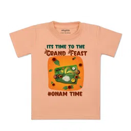 Arvesa Kids Typography Printed Cotton T-shirt-picture-28