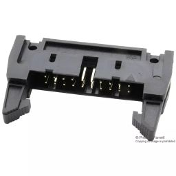 MULTICOMP PRO Pin Headers CONN, HEADER, R/A, 20POS, 2ROW, 2.5MM, MC-254-20-SL-RA-DIP (Pack of 5)-0