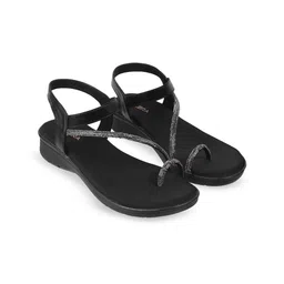 Lazera Women Open Toe Flats with Laser Cuts-picture-12