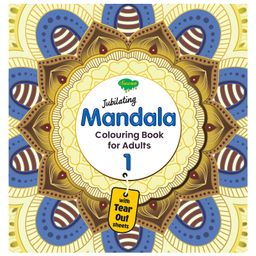 Jubilating Mandala Colouring Book With Tear Out Sheets - English-18