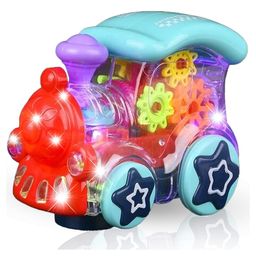 Niyamat Electric Train Locomotive Tain with Lights & Sound Toy for Kids-28
