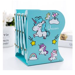 BeeWee Bookends Unicorn Book Stand Shelf Organiser- Turquoise-picture-28