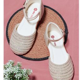 Mine Sole Pearls Embellished Sandals - White-image-6