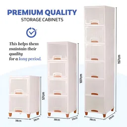 Aura Transparent 12 Units Modular Cabinet Storage Foldable Drawer Organiser image 4