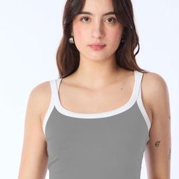 Moda Rapido Crepe Crop Top-image-79