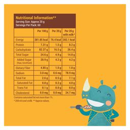 Slurrp Farm Choco Crunch Made with Ragi & Jowar Healthy Breakfast Cereal With No Maida - 1.2 Kg image 5
