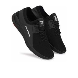 World Wear Footwear Men Lace-Ups Mesh Running Non-Marking Shoes-13