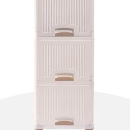 Kuber Industries White Set of 3 Regular Multi-Utility Organisers image 2